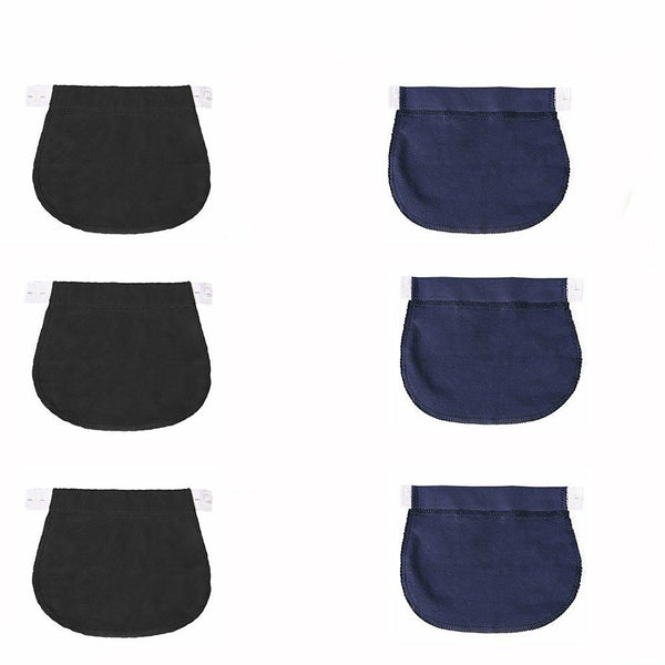 1PC Pregnancy Waist band Elastic Extender Adjustable Waist Pants Belt Butto New