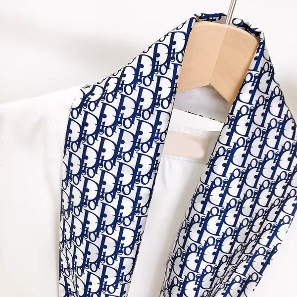 High-Quality Artistic Silk Scarf for Women 90x90cm Luxurious Large Square Wrap