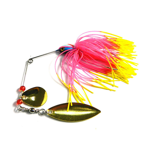 8PCS Spinnerbaits Spinner Bait Fishing Lures Buzz Fly Bass Cod Barra Perch 17G