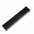 10X 15A 12 Positions Double Rows Covered Barrier Screw Terminal Block Strip Wire