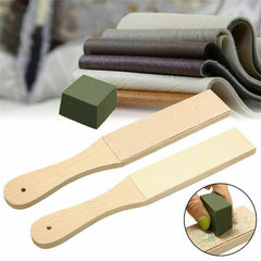 Leather Strop – Dual-Sided Razor & Blade Sharpening Strop