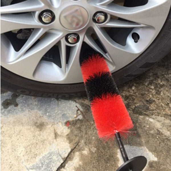 Wheel Brush Scrub Brush Car Cleaning Brush Car Vehicle Wheel Cleaning Tool AU