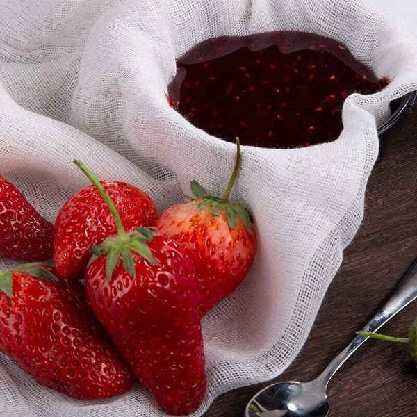4pcs Cheesecloth Cheese Food Grade Reusable Muslin Butter Filter Cloth 274x91cm