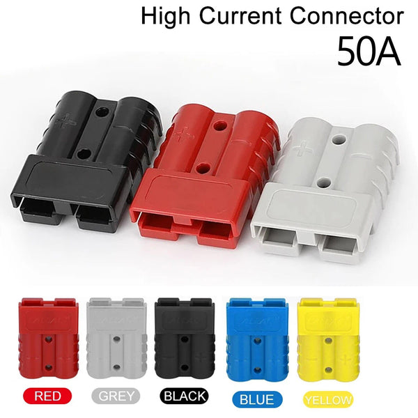 10x Anderson Style Plug connector 50AMP Caravan Trailer Solar 6AWG DC Power Tool