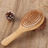2PCS Bamboo Wooden Hair Brush Massage Combs Air Cushion Comb Hair Combs Women