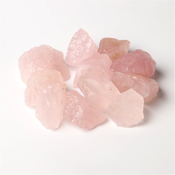 UP 10KG Bulk Lot Of Rose Quartz Crystal Natural Gemstone Powder Stone Decoration