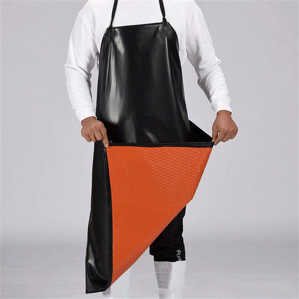 Apron Waterproof PVC Apron Chef Butcher Work Heavy duty Royal Black Best Quality