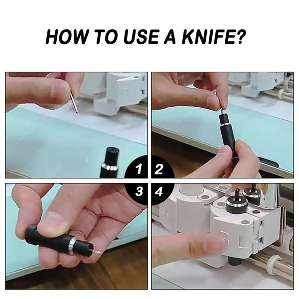 10-50X 30° 45° 60° For Roland Blades Cutting Plotter Vinyl Cutter Circut Tool AU