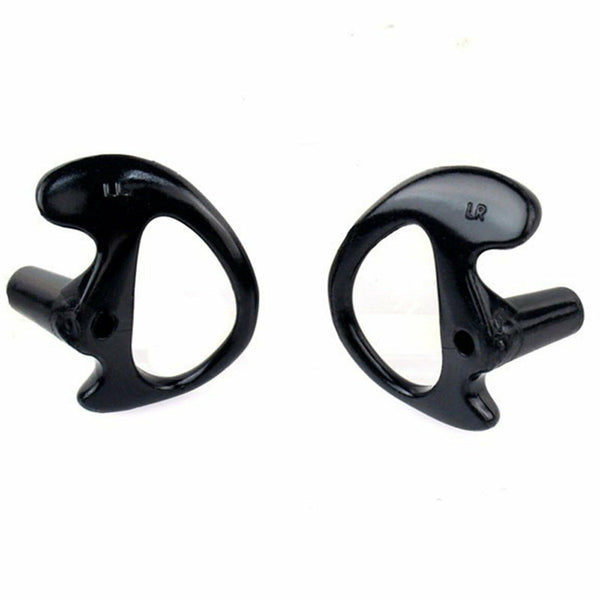 3 Pair Two Ways Radio Ear Mold Earpiece Insert Acoustic Tube Replacement Earbud