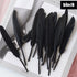 BULK 100pcs Black 10-15cm Goose Feathers DIY Craft Cake Party Decor Wedding