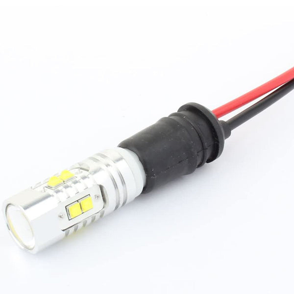 10x Useful Rubber T10/W5W Car Light Bulb Round Socket Lamp Holder Base Connector