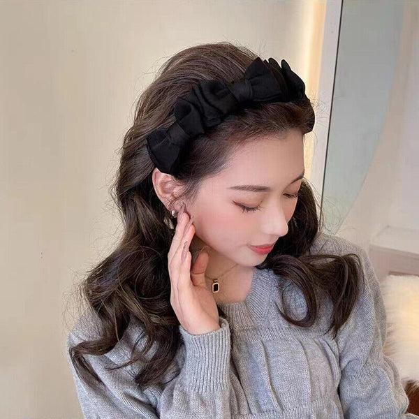 Hair Band Sponge Headband Female Hairbands Korean Style Headwear Wide Hair Hoop