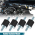 4PCS M10 30*40mm Rubber Shock Absorber Anti Vibration Isolator Mounts Car Bobbin