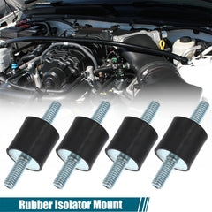 Anti-Vibration Mounts 4pk – M10 Rubber Shock Absorber Bobbins