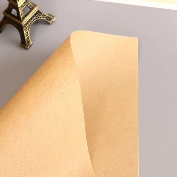 200x A4 250GSM Brown Kraft Thick Paper Sheet Natural Recycled Invitation Wedding