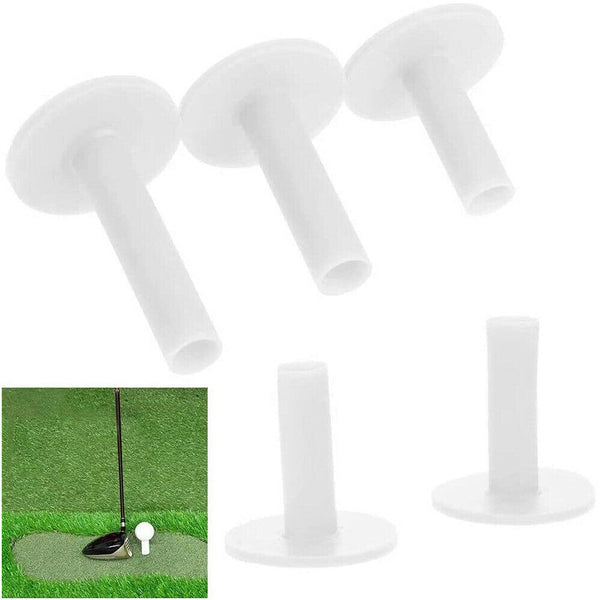 8x Rubber Driving Practice Golf Tees Holder Rubber Driving Range Home Training - Lets Party