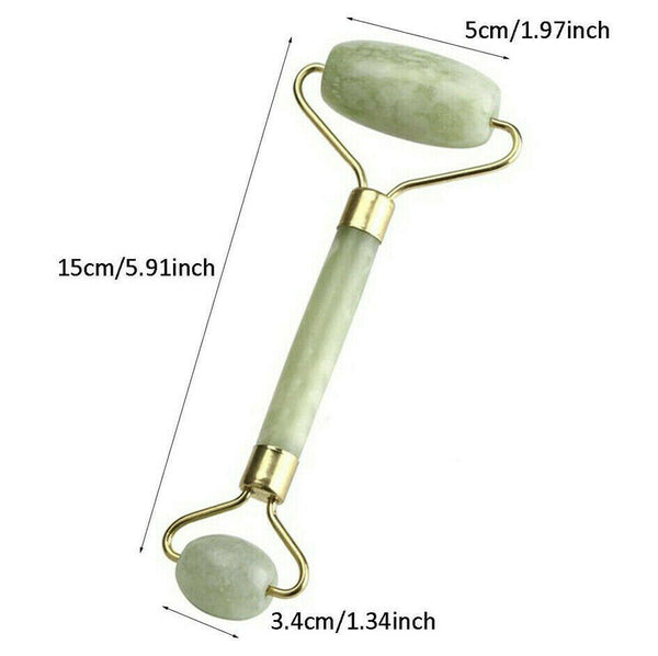 Natural Guasha Facial Jade Face Body Care Gua Sha Board Massager Tool Set - Lets Party