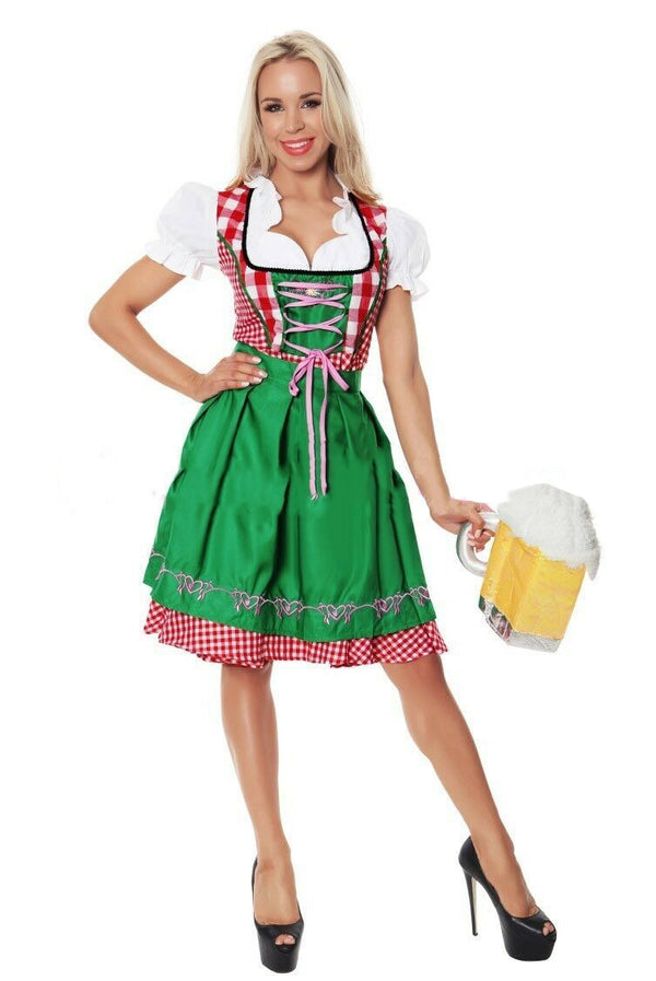 Ladies Oktoberfest costume | Beer Maid Costume | German Bavarian Heidi | Fancy dress costume