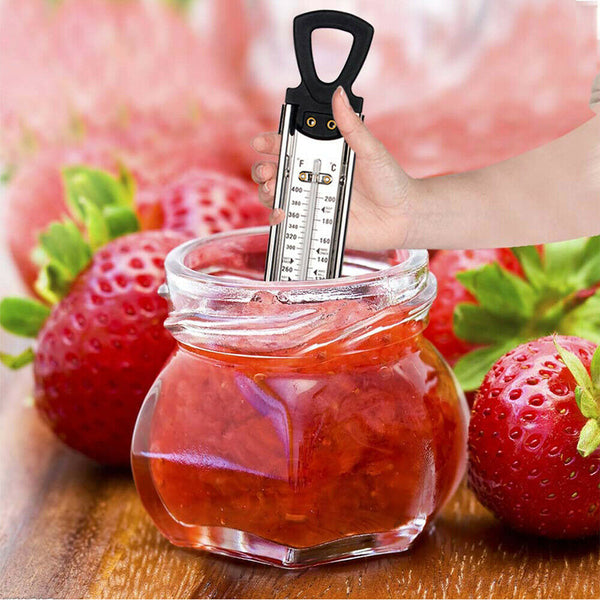 Candy Home Cooking Thermometer Portable for Sugar Kitchen Crafts Stainless Steel - Lets Party