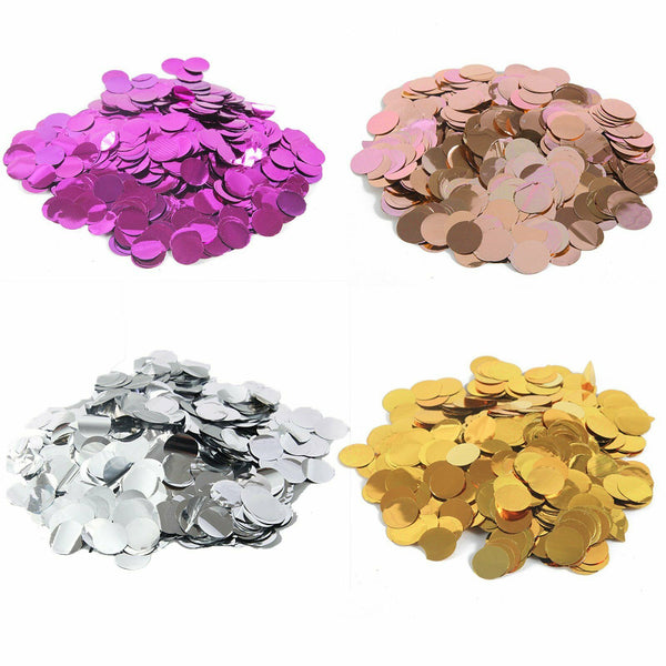 2700PCS Metallic Glitter Table Confetti Party Birthday Wedding Balloon Sequins - Lets Party