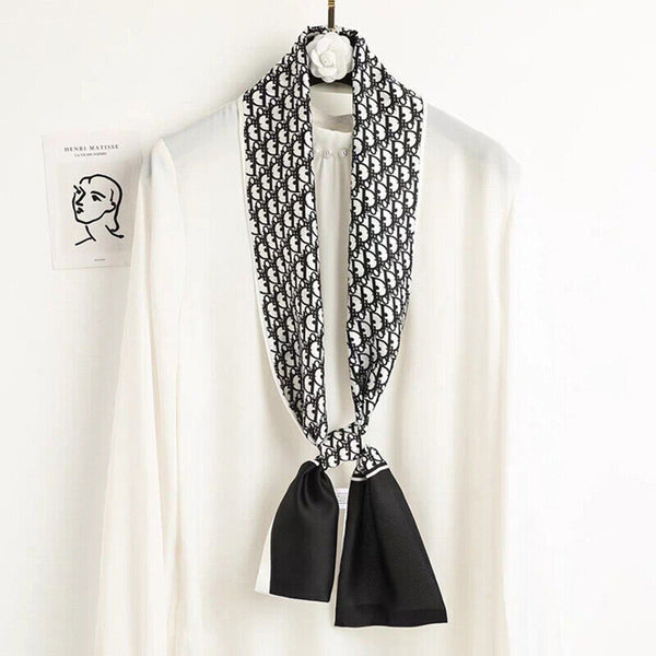 High-Quality Artistic Silk Scarf for Women 90x90cm Luxurious Large Square Wrap