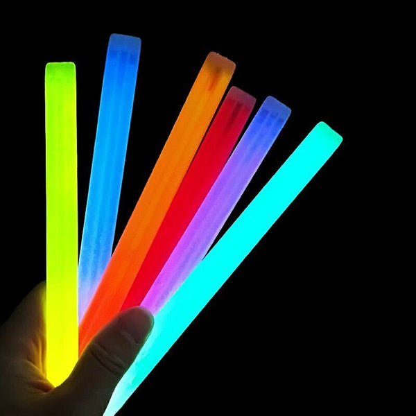 25-100Pcs Mixed Colour Glow Sticks Bracelets Party Glowsticks Glow in the dark - Lets Party