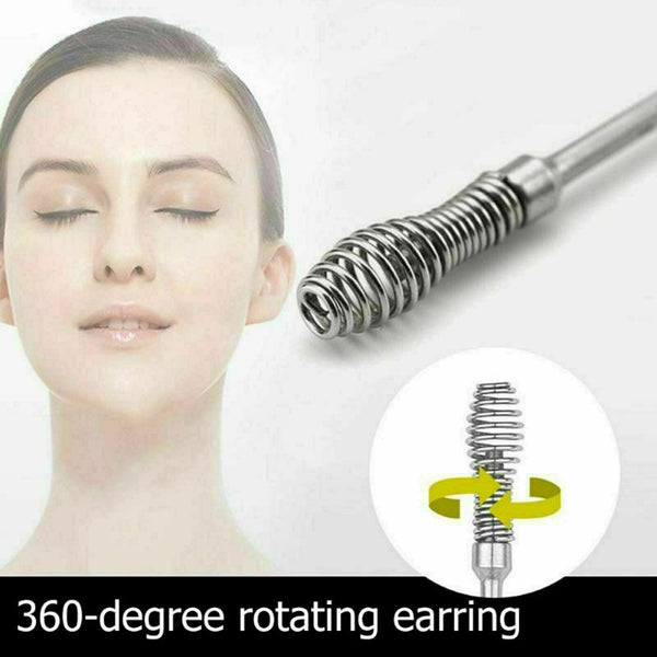 14pcs Stainless Steel Ear Pick Wax Cleaner Earpick Curette Remover Earwax Remova
