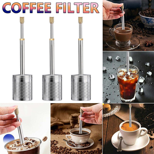 Portable Travel Coffee Brewer Final press Reusable Coffee Filter Coffee Maker AU