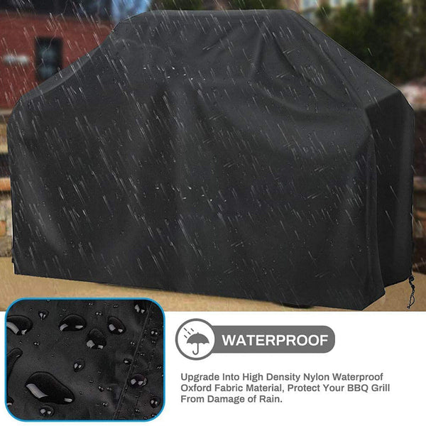 Waterproof BBQ Cover Heavy Duty Rain Gas Barbeque Smoker Grill Protector AU