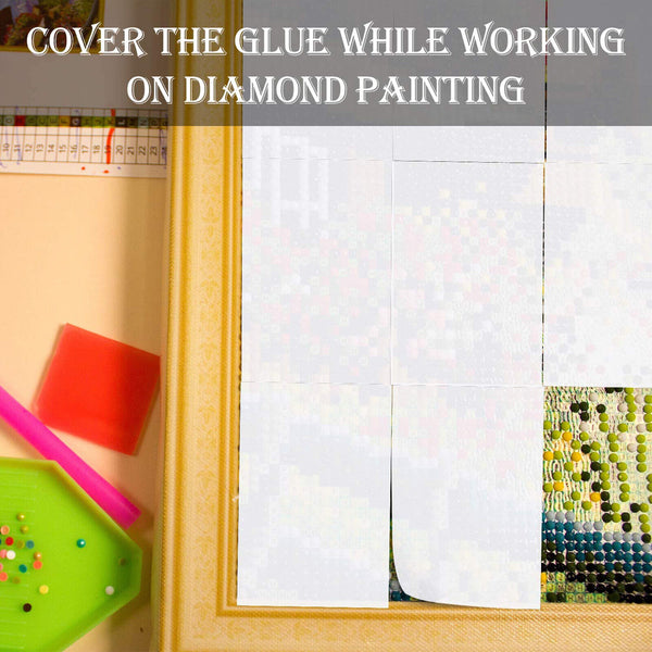 10-50X Diamond Painting Release Paper Double-Sided Release Non-Stick Paper Cover
