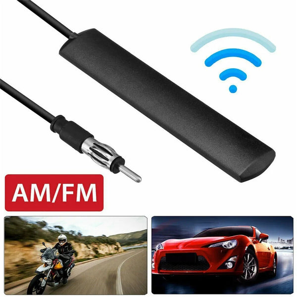 Car Radio Stereo Hidden FM AM Antenna Patch Aerial 3M For Auto SUV Vehicle Truck