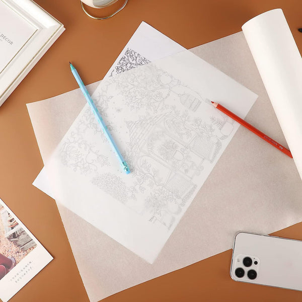 Butter Tracing Paper Sketch Artist Translucent Roll Drawing Copy Drafting Art AU