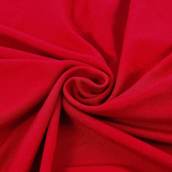 20x Red Chair Covers Full Seat Cover Spandex Stretch Banquet Wedding Party Decor