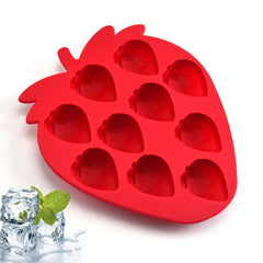 Strawberry Cookies Chocolate Cake Mold Baking Mould Ice Cube Tray Jelly Mold AU