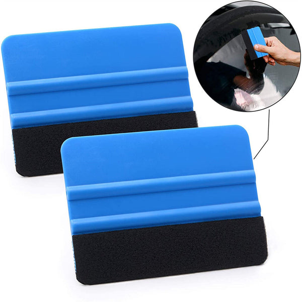 Car Wrap Vinyl Tools Kit 19 Film Wrapping Carbon Fibre Squeegee Safety Cutter AU