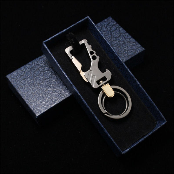 Metal Car Key Rings Alloy Chain Stylish Heavy Duty Keyring Keychain Holder Sydne