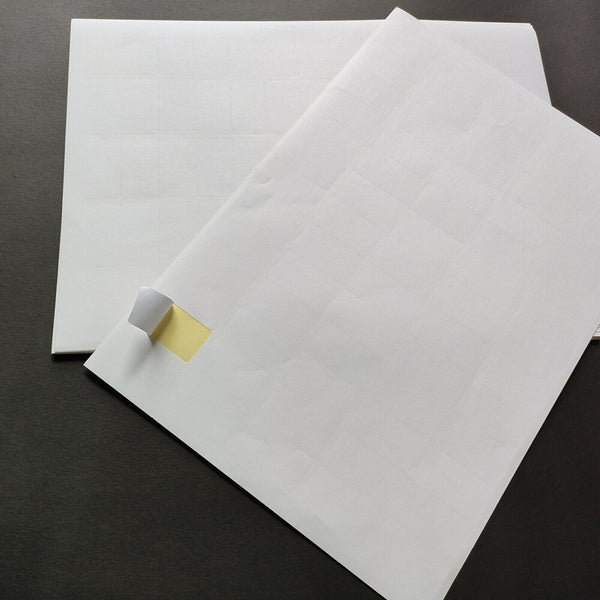 1300pcs Self Adhesive Labels Stickers White Blank School Office Tag 20 Sheets AU