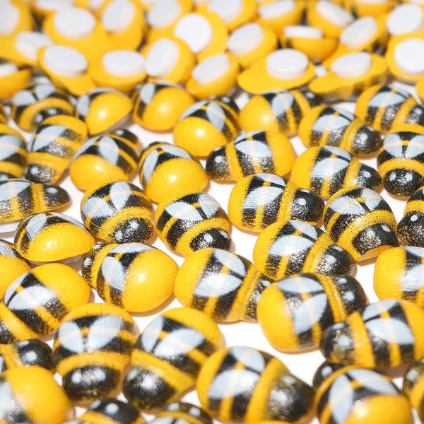 20-200PCS Wood Bee Fairy Garden Ceiling Decoration Wedding Decoration Garden DIY