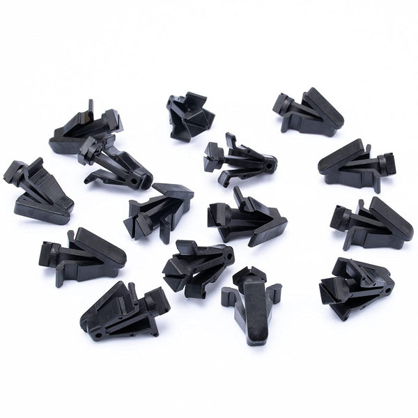 30PCS Front Grille Clips For NISSAN Patrol GQ Y60 Navara D22 Ford Maverick Black