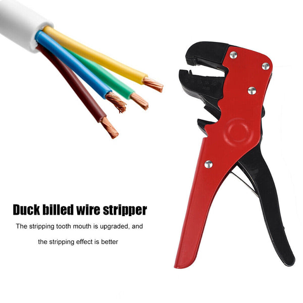 4Styles Wire Stripper Pliers Multifunctional Electric Cable Stripper Crimper AU
