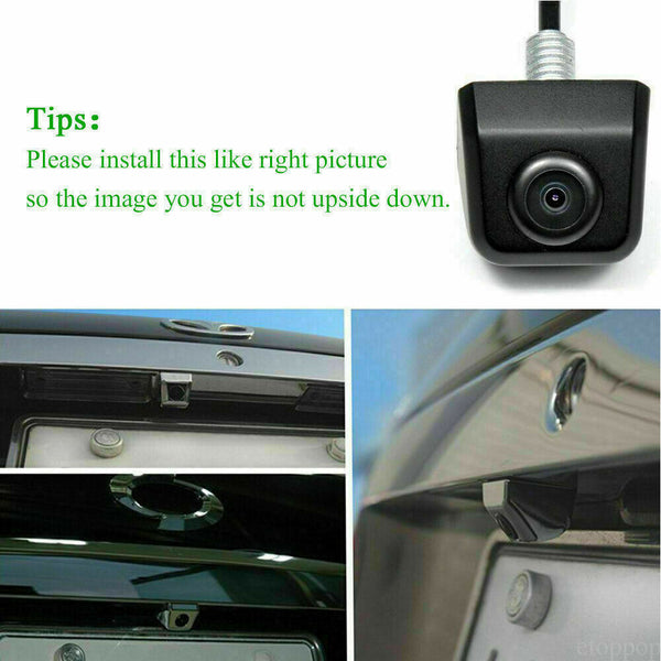 Waterproof HD 170° Car Reverse Backup Night Vision Camera Rear View Parking Cam