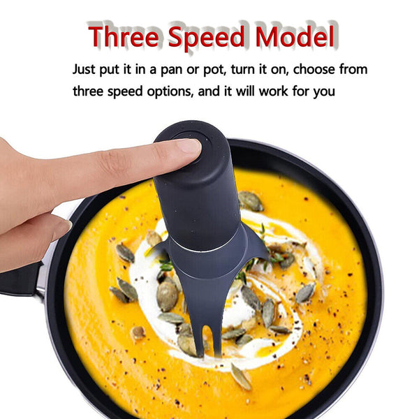 Automatic Triangle Food Egg Stirrer Kitchen Cooking Sauce Stir Mixer Whisk Stirr