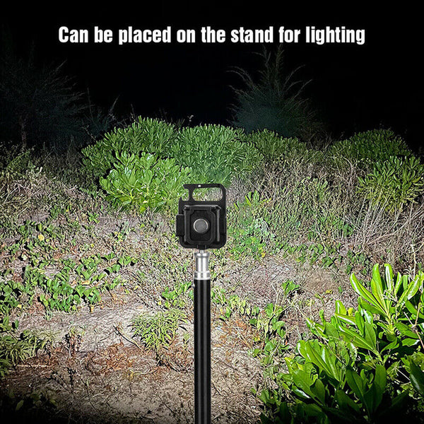 Mini Led Flashlight Portable Work Light Pocket USB Keychains Rechargeable Brigh