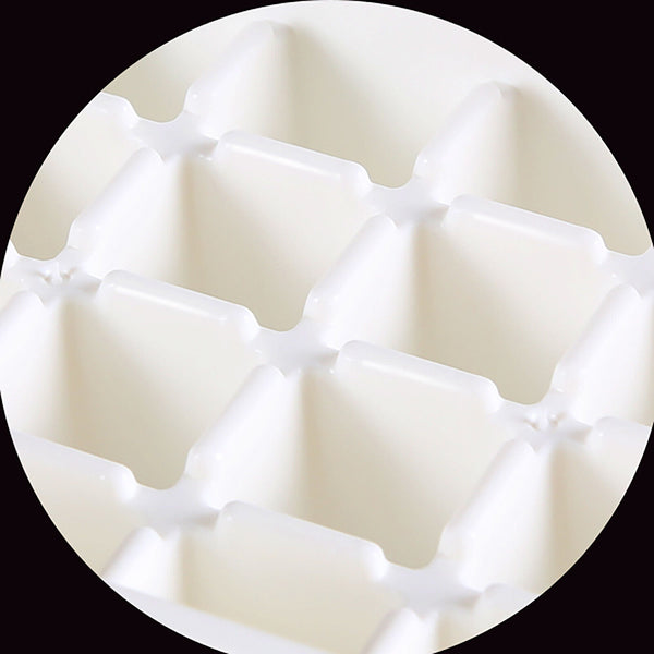 4X 16Grids Ice Cube Mould Easy Release White Ice Cube Tray Whiskey Home & Bar AU