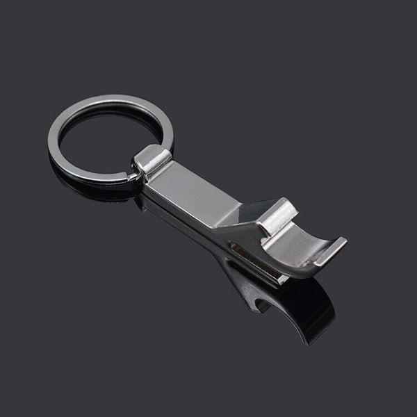 Bottle Opener Keyring Keychain Metal Beer Bar Tool Claw Gift Wall Key Ring