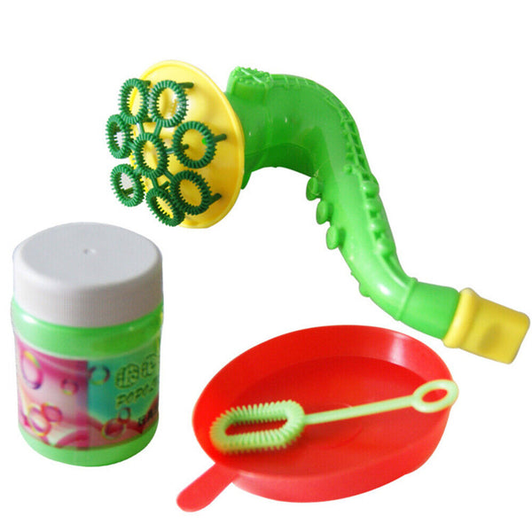 Water Blowing Toys Toy Child Bubble Kids Random Outdoor Soap Blower Color