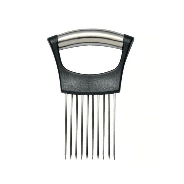 Food Slice Assistant Onion Slicer Cutter Fish Meat Potato Vegetable Holder AU