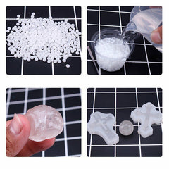 Mouldable Plastic Pellets – Polymorph Thermoplastic Beads