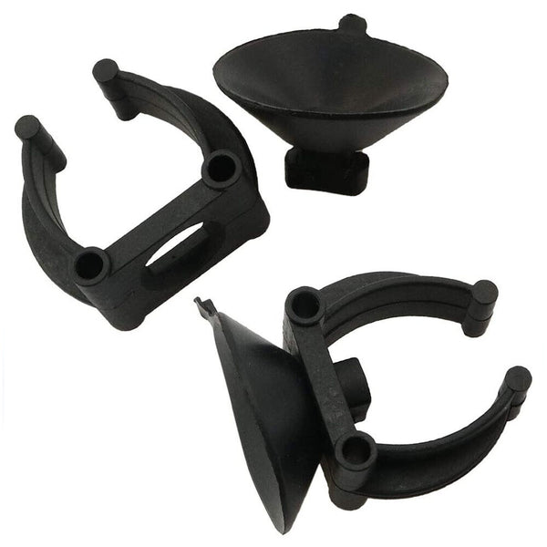 10-50PCS Heater Suction Cups Sucker Clips Holder Fish Tank Aquarium Black AU