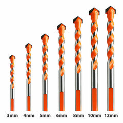 Tile Drill Bit Set 7pc – Diamond Glass & Ceramic Bits